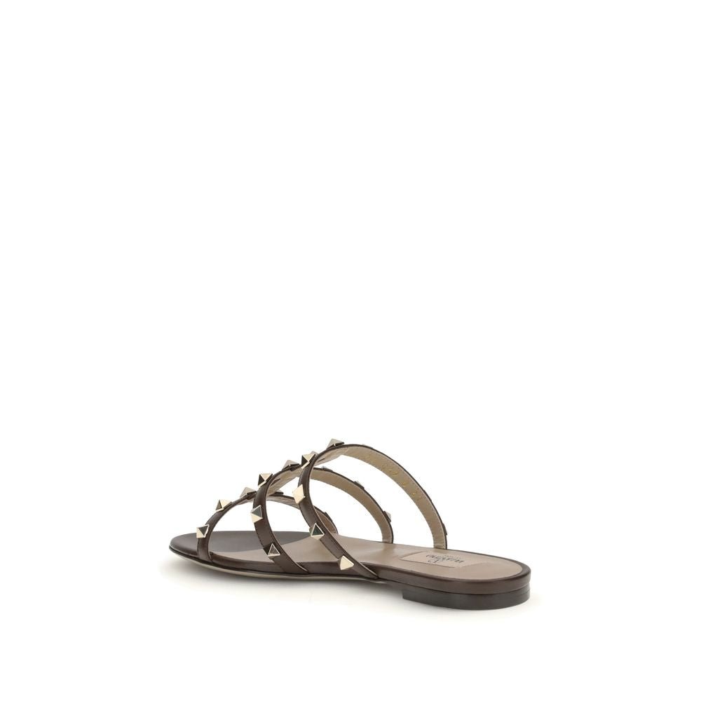 Valentino Garavani Rockstud Slider Sandal - Beyzy Store - Valentino Garavani