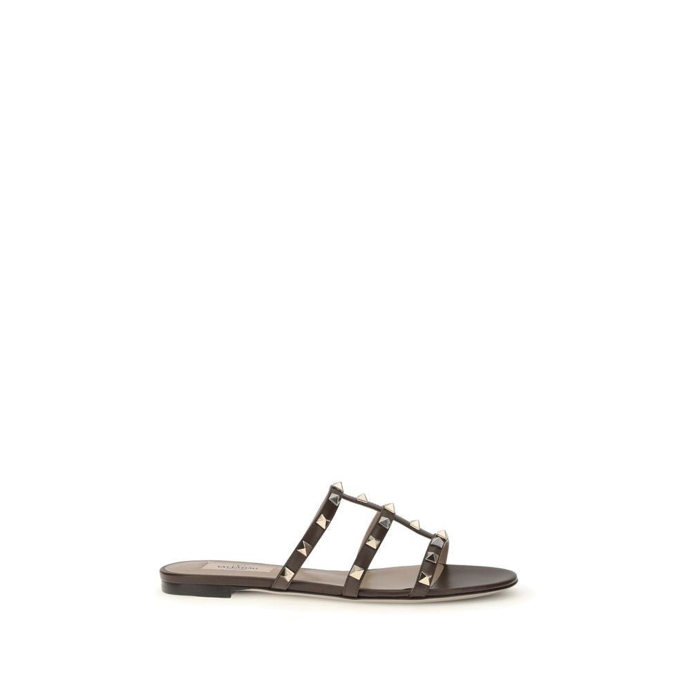 Valentino Garavani Rockstud Slider Sandal - Beyzy Store - Valentino Garavani