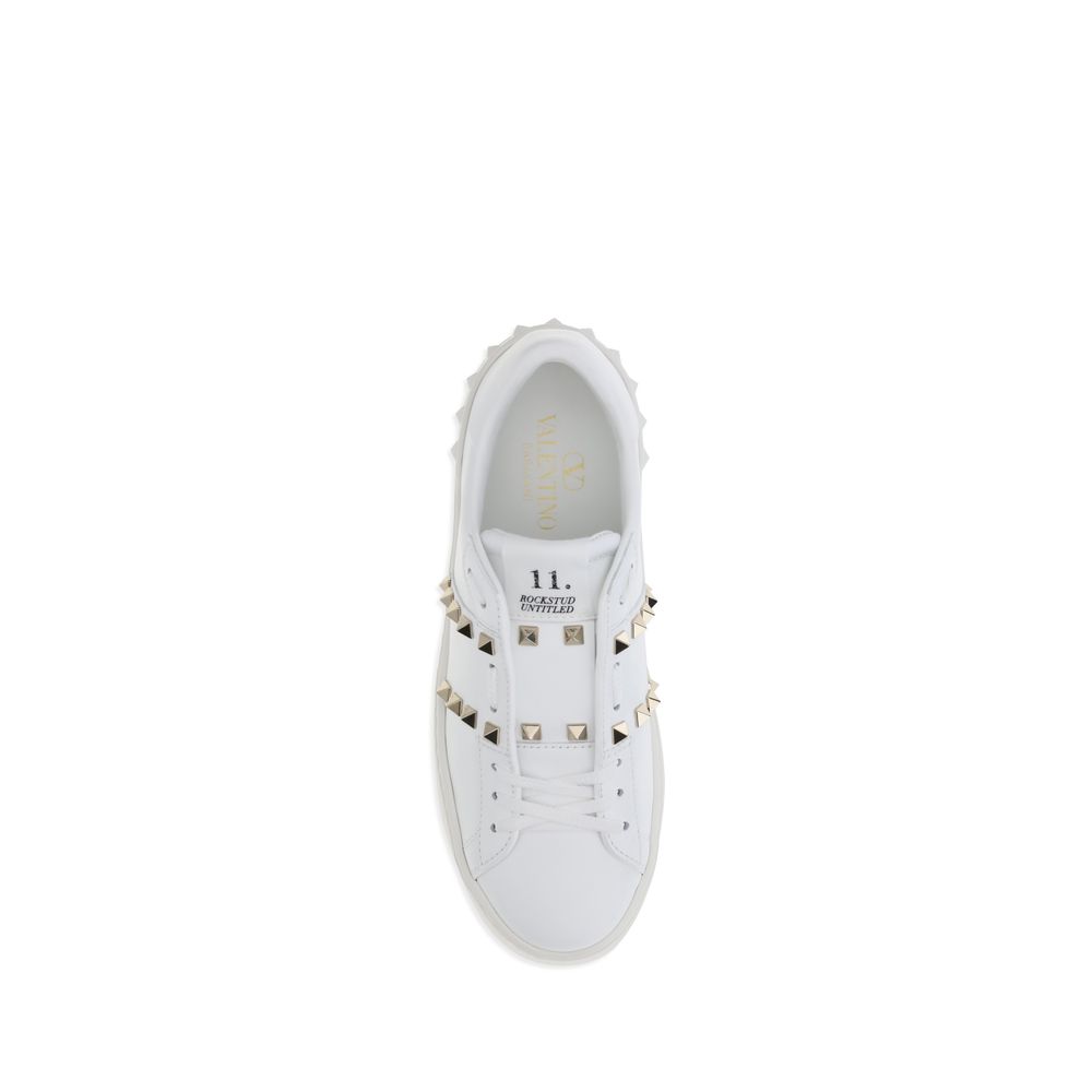 Valentino Garavani Rockstud Untitled Flatform Sneakers - Beyzy Store - Valentino Garavani