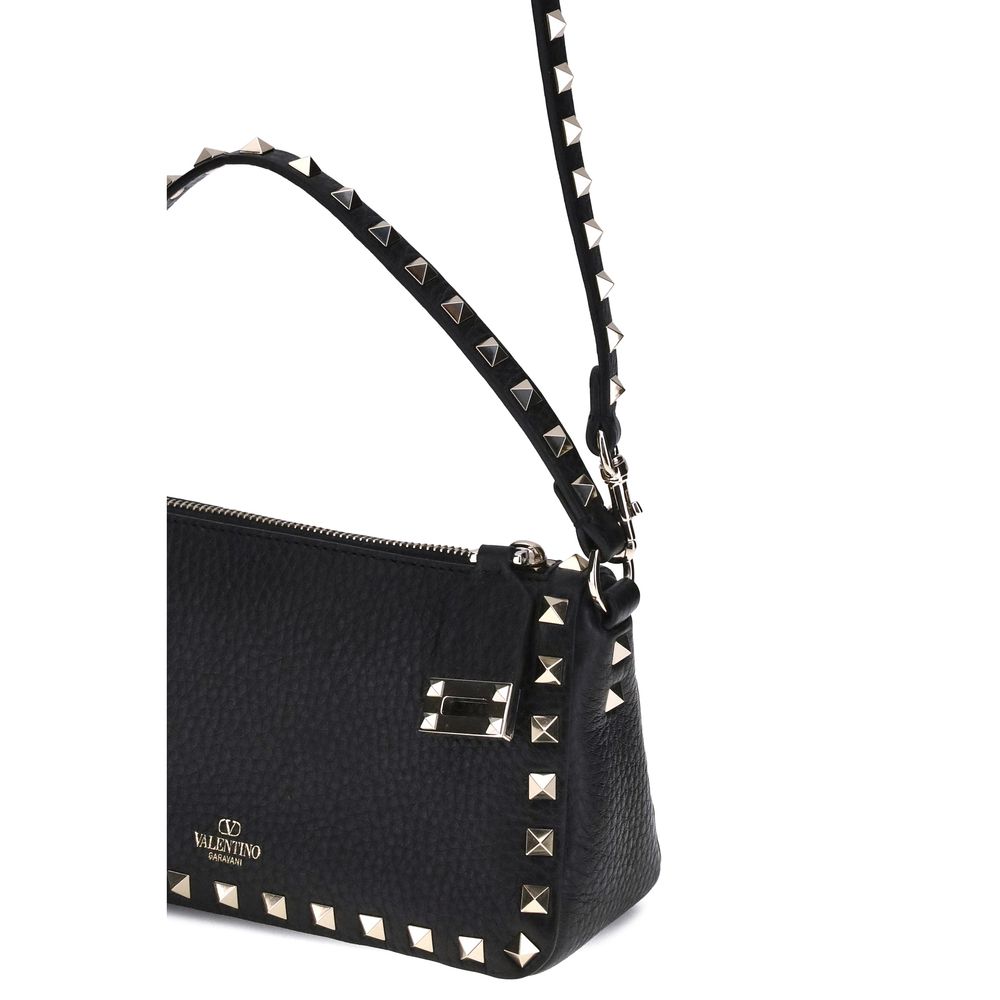 Valentino Garavani Rockstud Zip - Up Shoulder Bag - Beyzy Store - Valentino Garavani