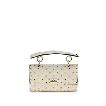 Valentino Garavani Small Leather Rockstud Spike Handbag - Beyzy Store - Valentino Garavani