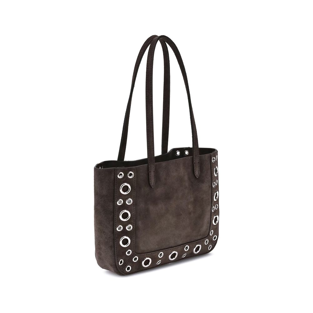 Valentino Garavani Suede Nellcôte Tote Bag - Beyzy Store - Valentino Garavani