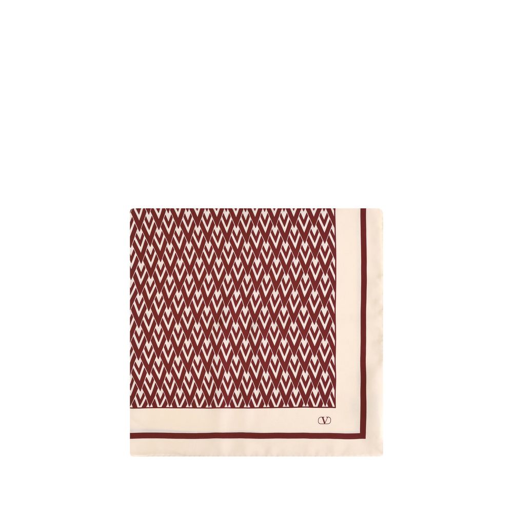 Valentino Garavani Toute la V silk Scarf - Beyzy Store - Valentino Garavani