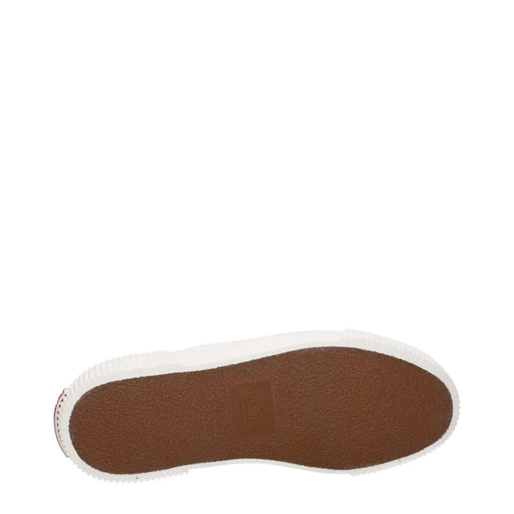 Valentino Garavani White Fabric Slip - On Loafer - Beyzy Store - Valentino Garavani