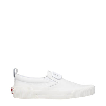Valentino Garavani White Leather Slip - On Loafer - Beyzy Store - Valentino Garavani