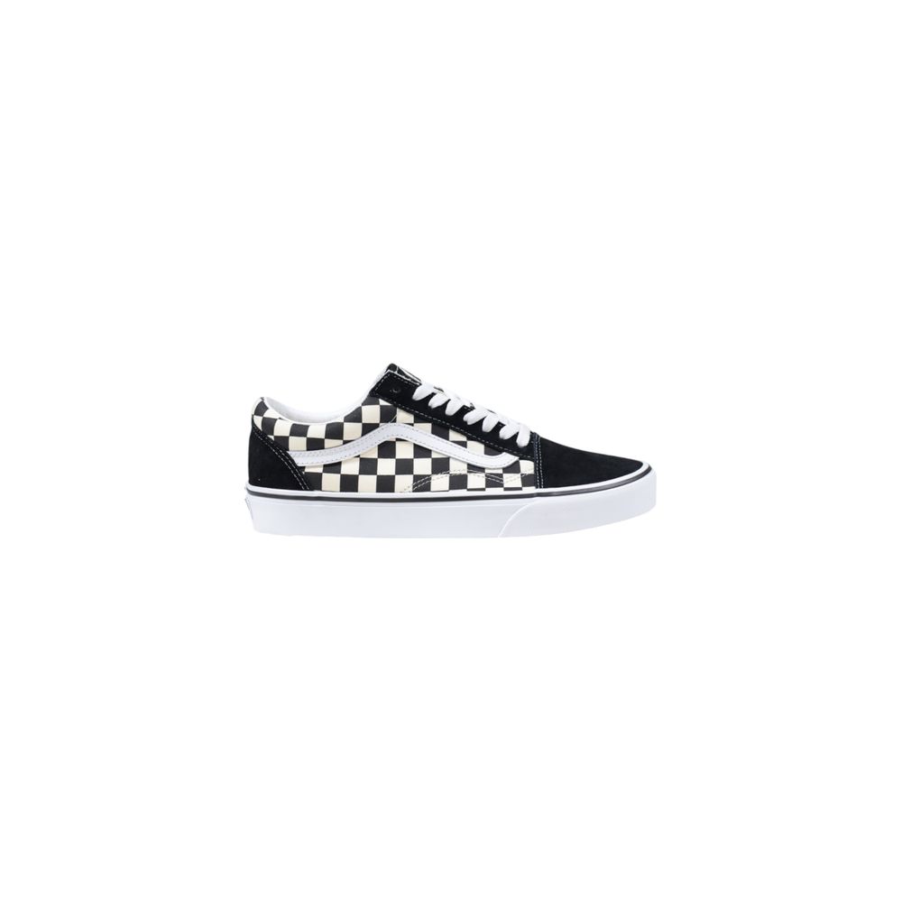 Vans Black And White Fabric Sneaker - Beyzy Store - Vans