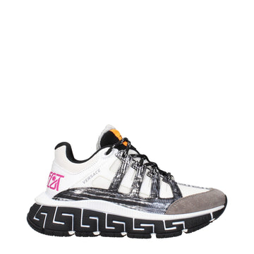 Versace Beige Fabric Athletic Sneakers - Beyzy Store - Versace