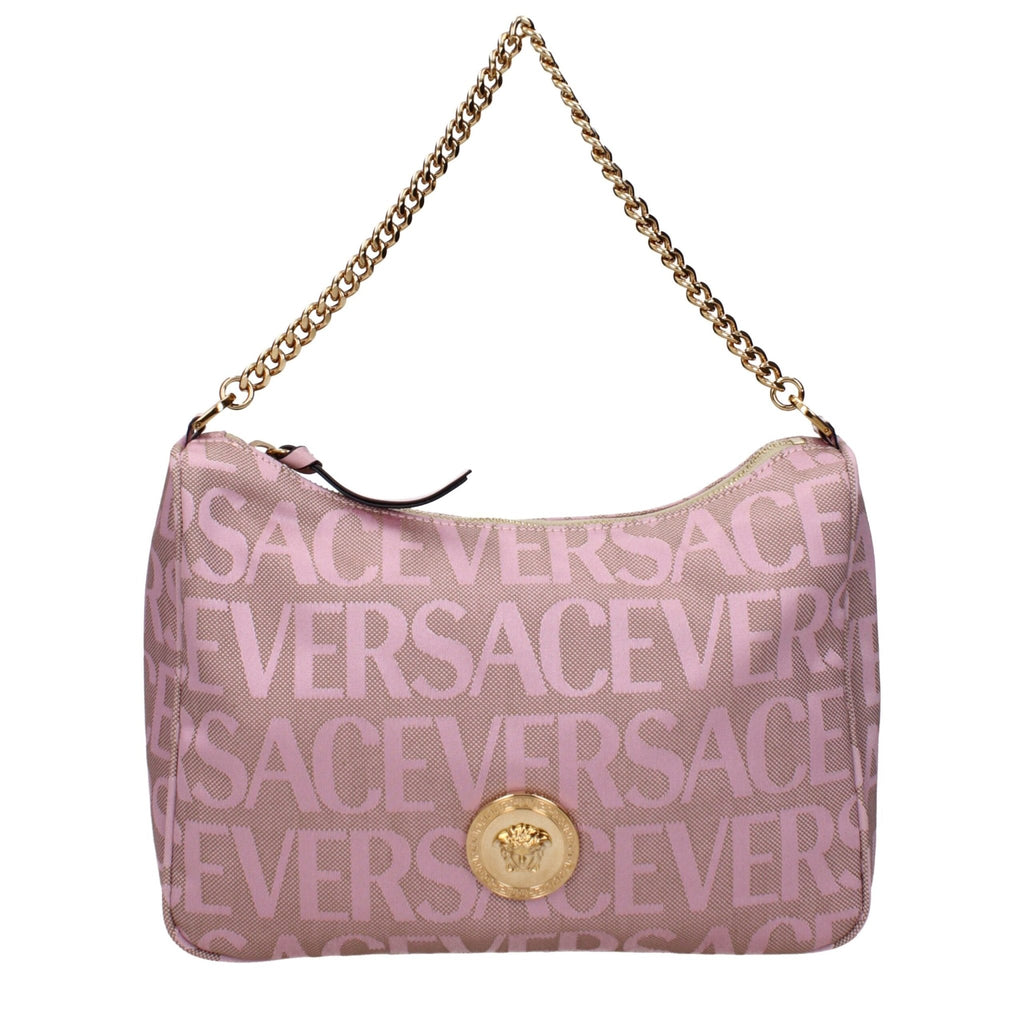 Versace Beige Fabric Handbag - Beyzy Store - Versace