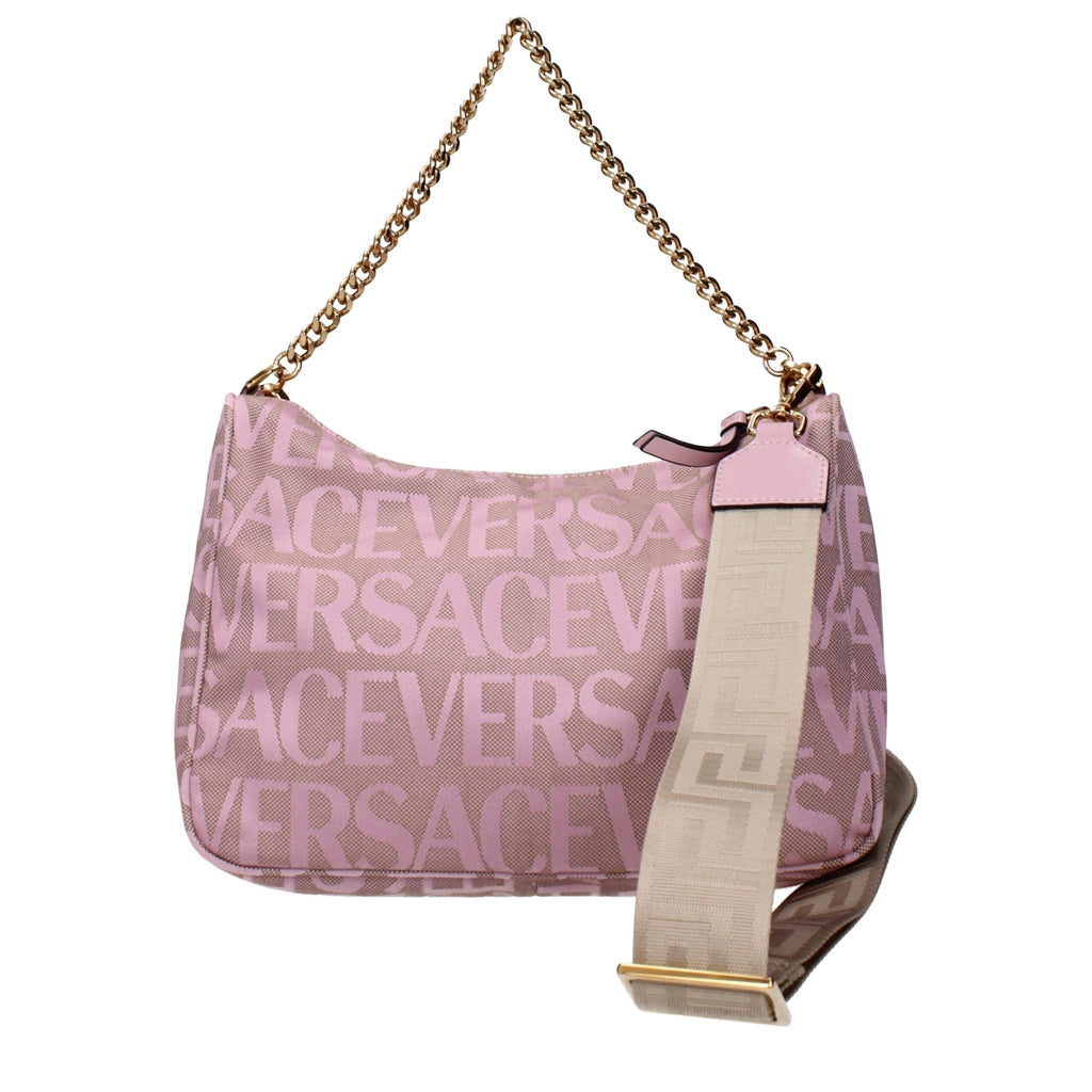 Versace Beige Fabric Handbag - Beyzy Store - Versace