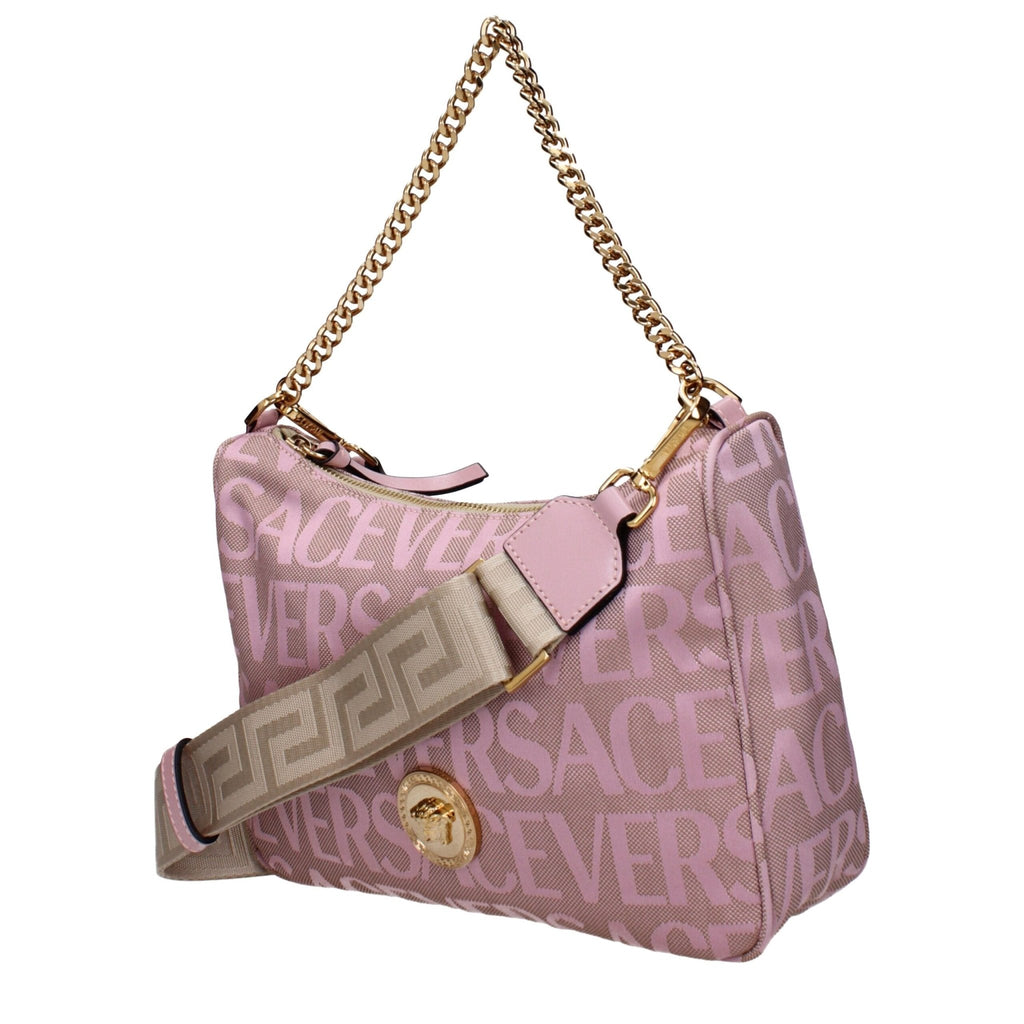 Versace Beige Fabric Handbag - Beyzy Store - Versace