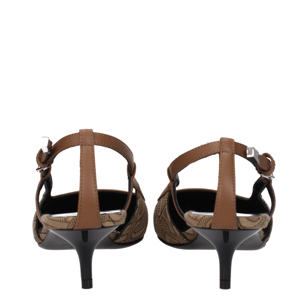 Versace Beige Fabric Sandal - Beyzy Store - Versace