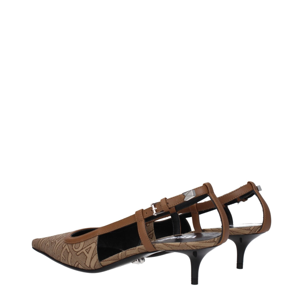 Versace Beige Fabric Sandal - Beyzy Store - Versace