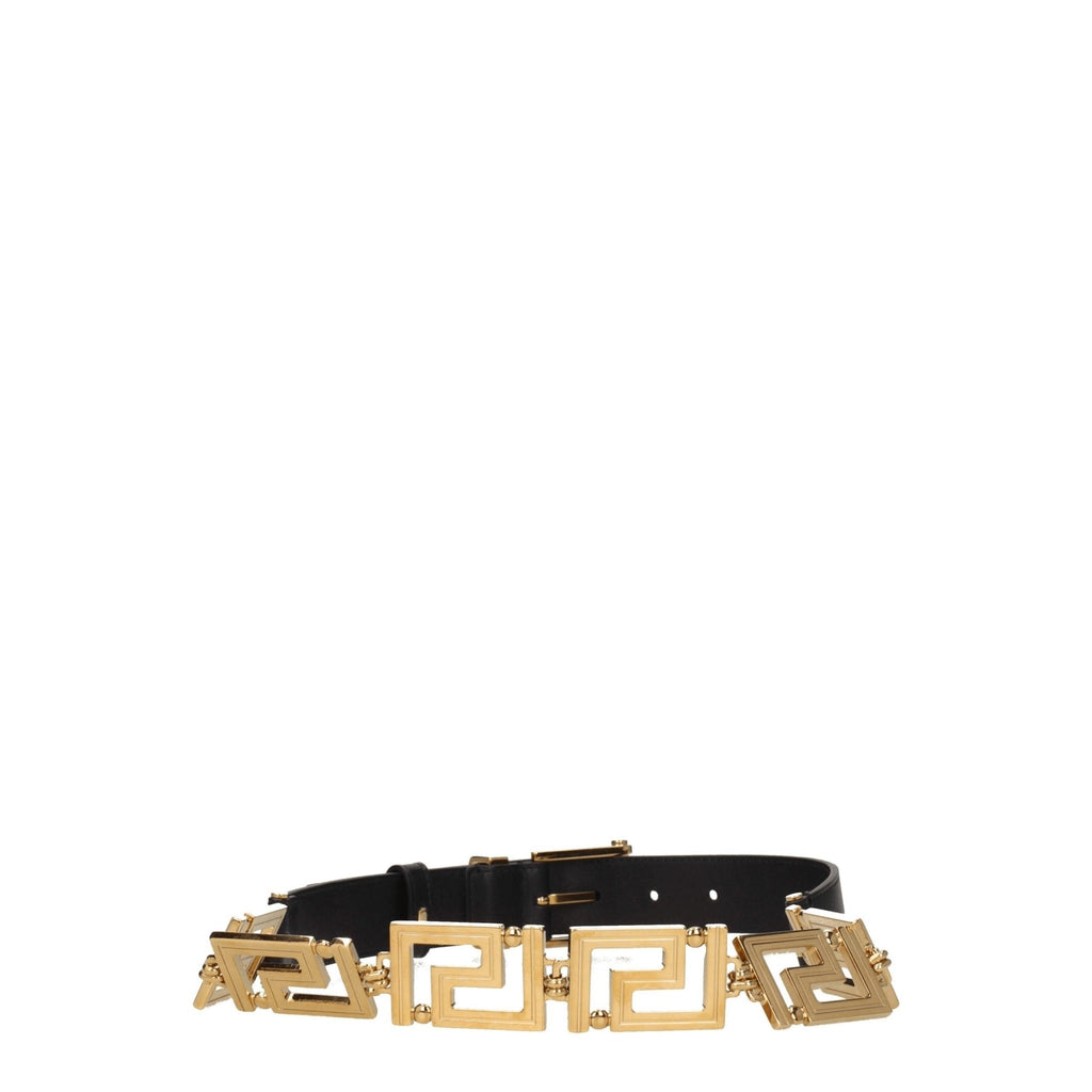 Versace Black Leather Belt - Beyzy Store - Versace