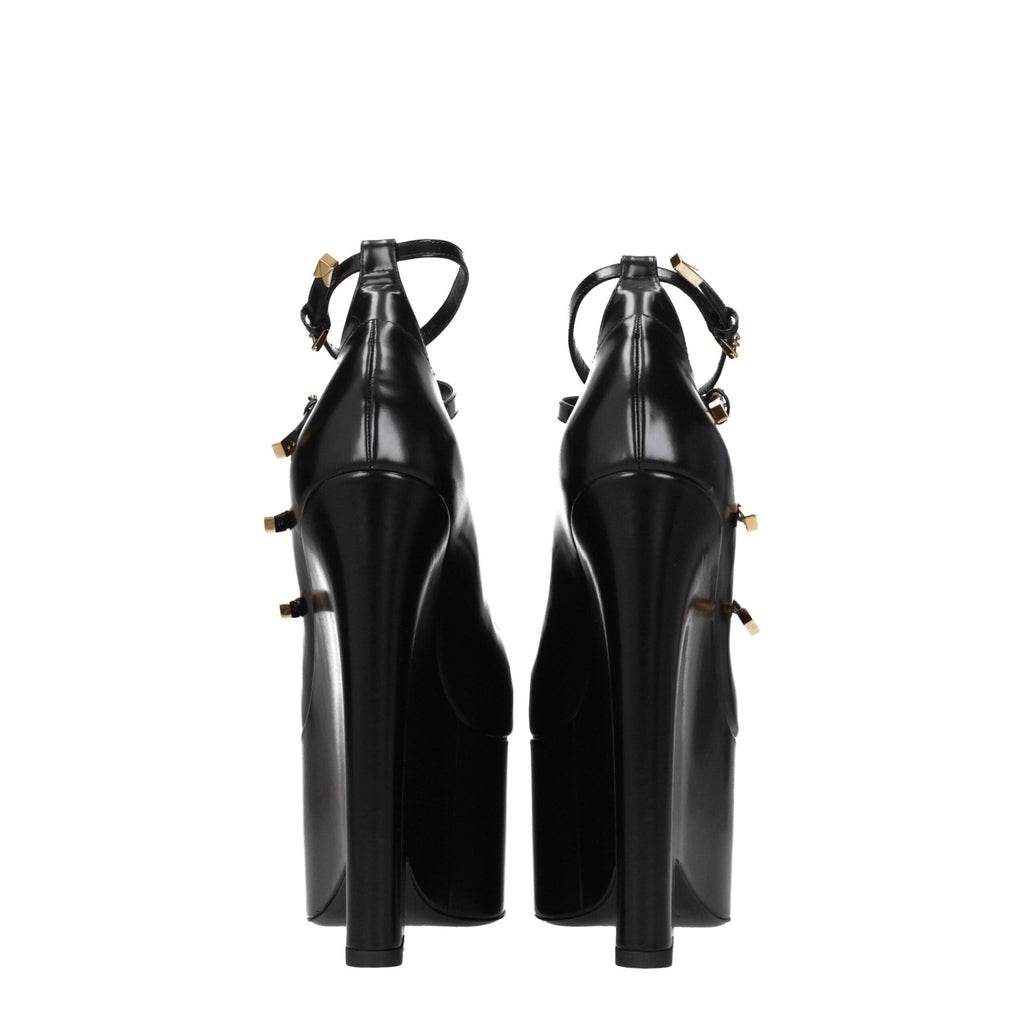 Versace Black Leather Broch - Beyzy Store - Versace