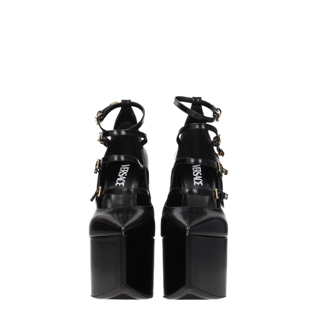 Versace Black Leather Broch - Beyzy Store - Versace