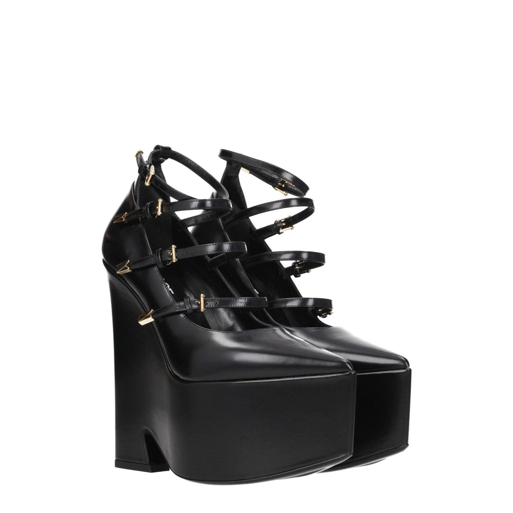 Versace Black Leather Broch - Beyzy Store - Versace
