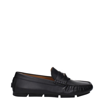 Versace Black Leather Loafer - Beyzy Store - Versace