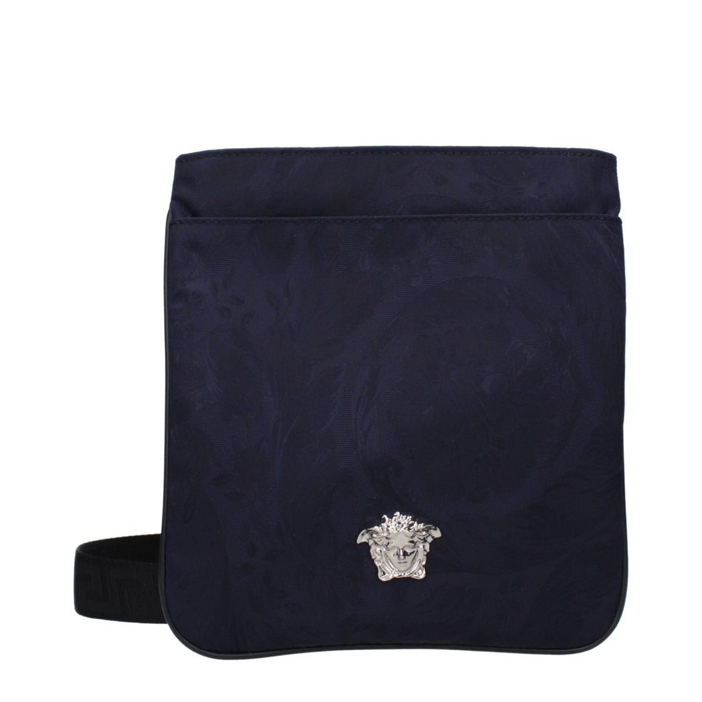 Versace Blue Fabric Crossbody Bags - Beyzy Store - Versace