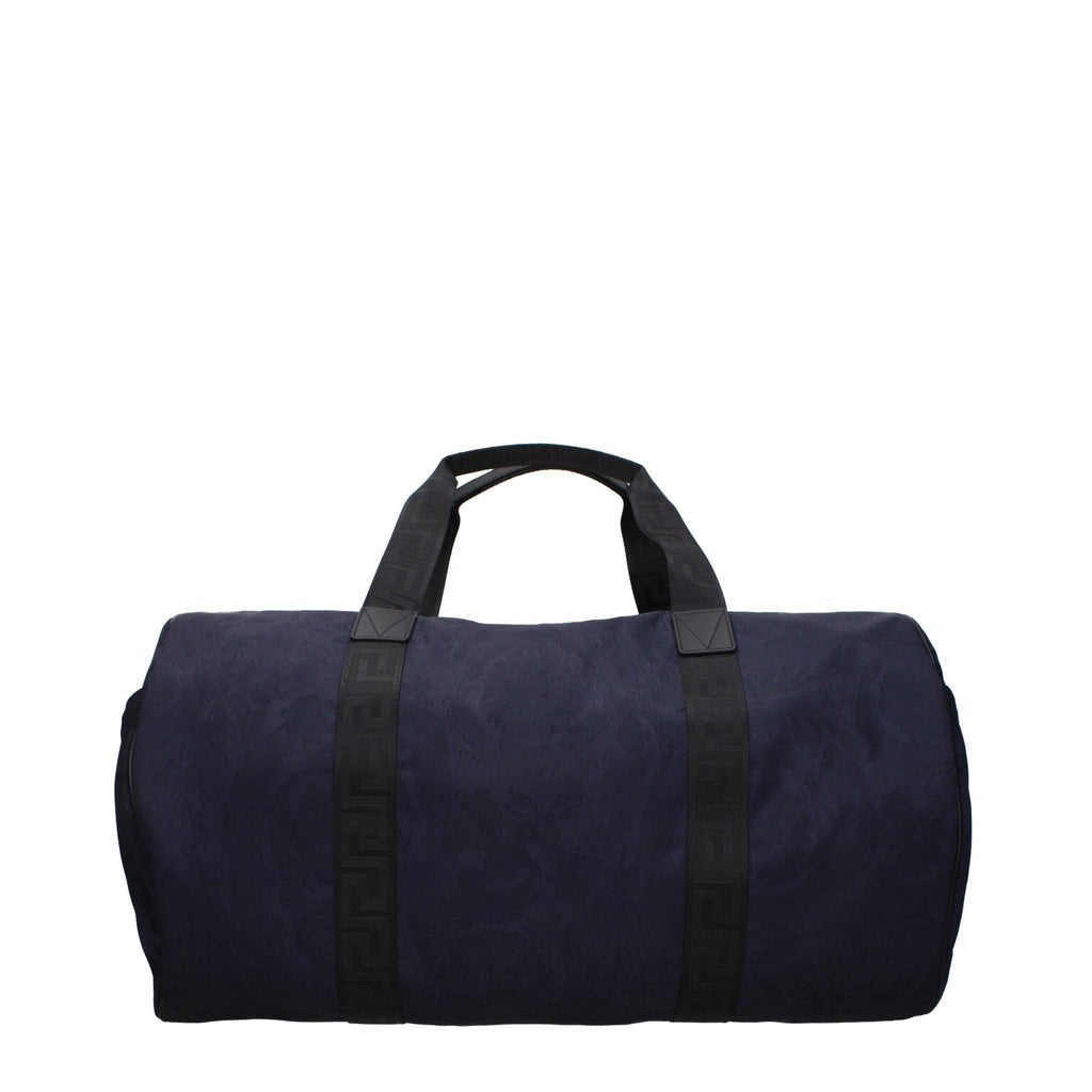 Versace Blue Fabric Luggage And Travel - Beyzy Store - Versace