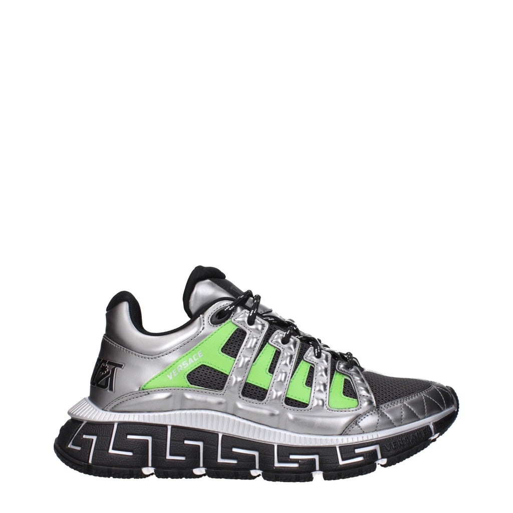Versace Gray Fabric Sneakers - Beyzy Store - Versace