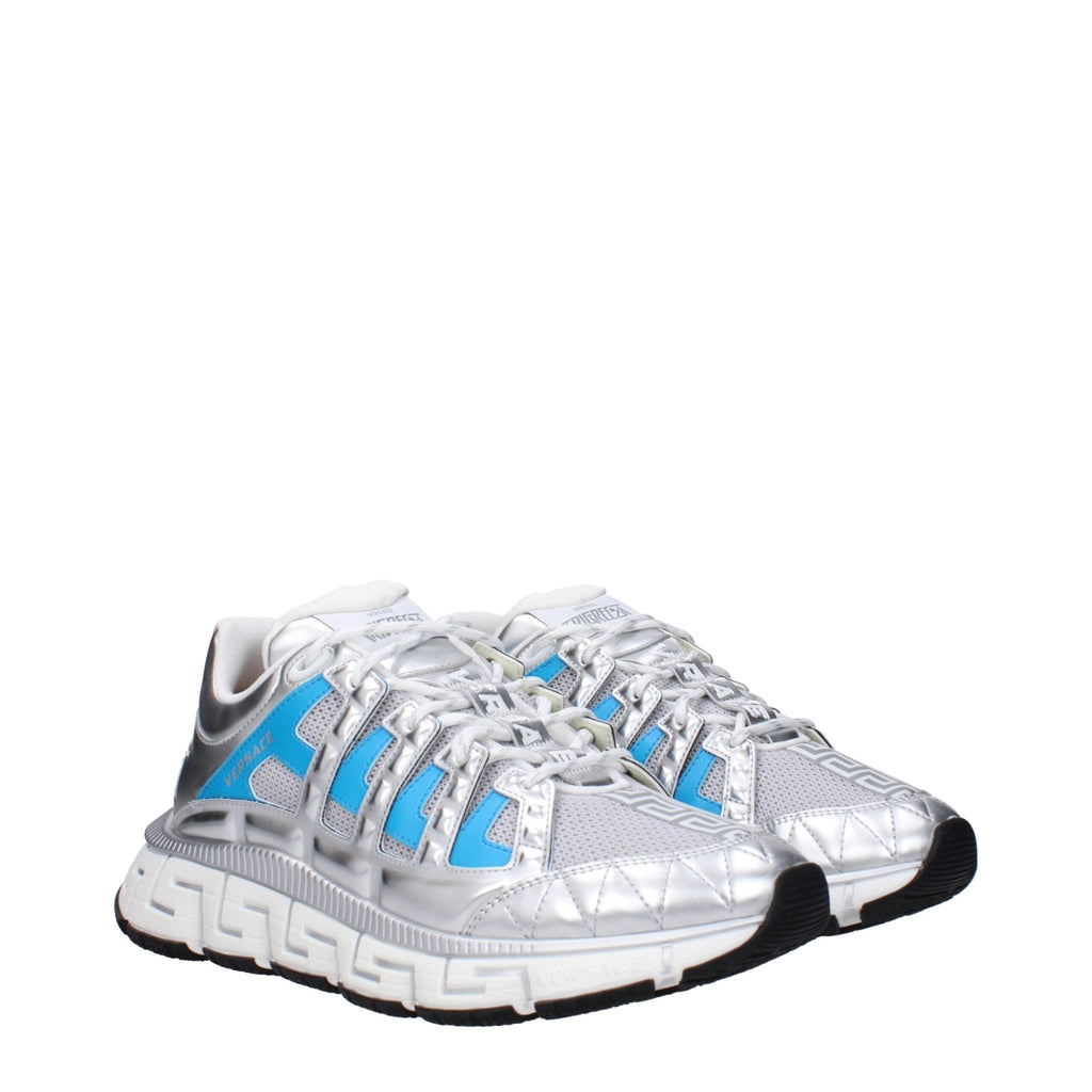 Versace Gray Fabric Sneakers - Beyzy Store - Versace