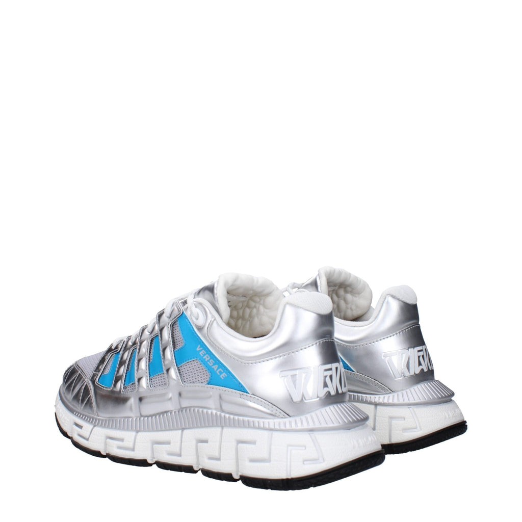 Versace Gray Fabric Sneakers - Beyzy Store - Versace
