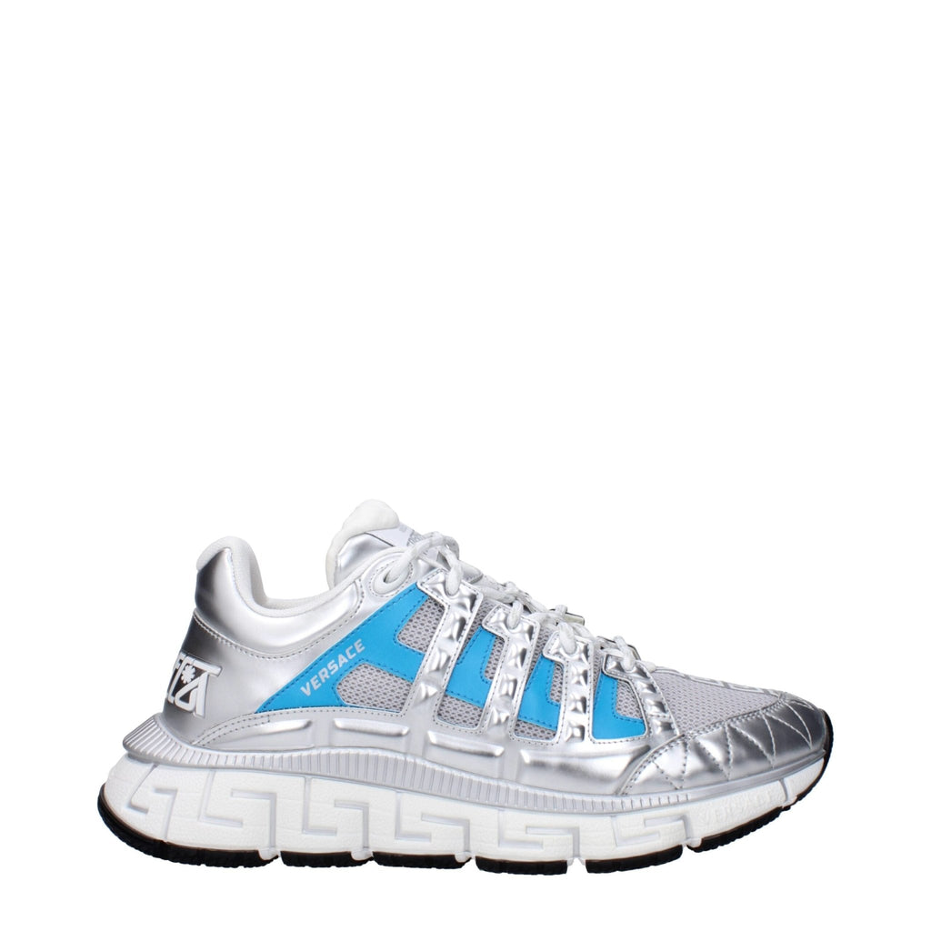 Versace Gray Fabric Sneakers - Beyzy Store - Versace
