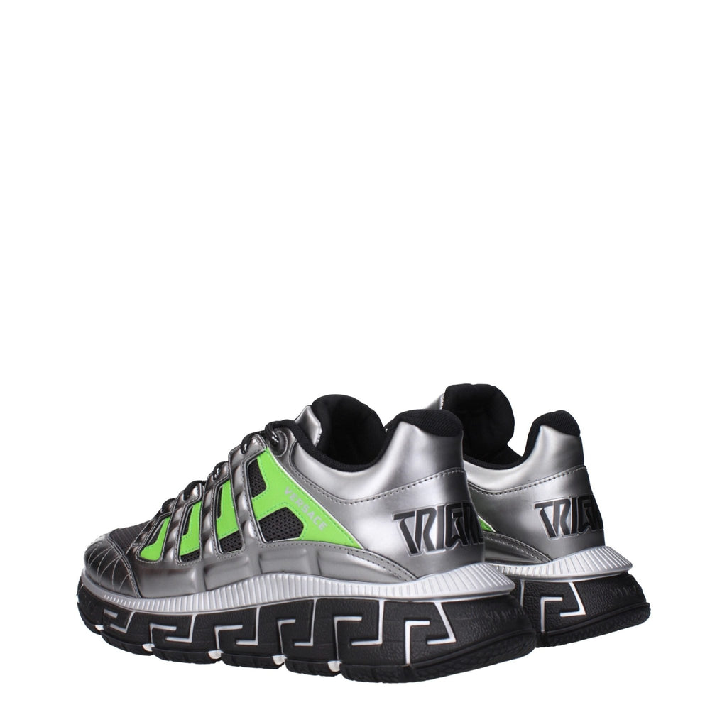 Versace Gray Fabric Sneakers - Beyzy Store - Versace