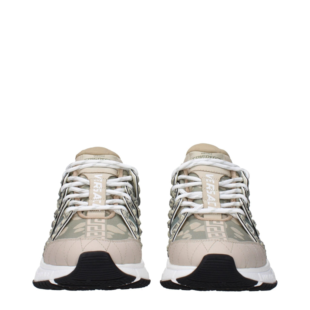 Versace Green Fabric Sneakers - Beyzy Store - Versace