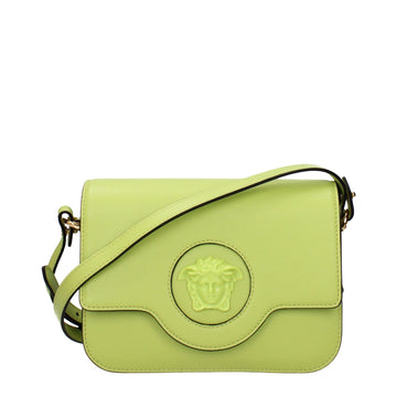 Versace Green Leather Crossbody Bags - Beyzy Store - Versace