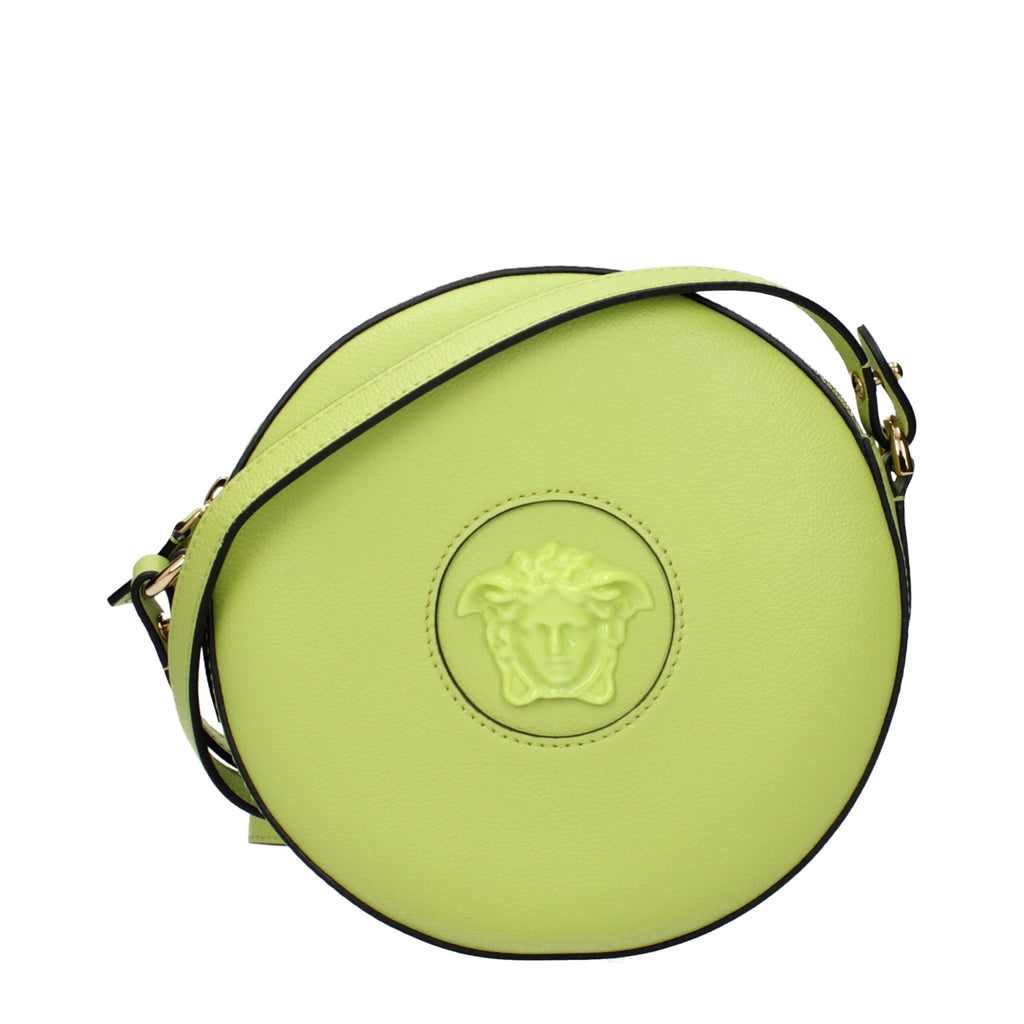 Versace Green Leather Crossbody Bags - Beyzy Store - Versace