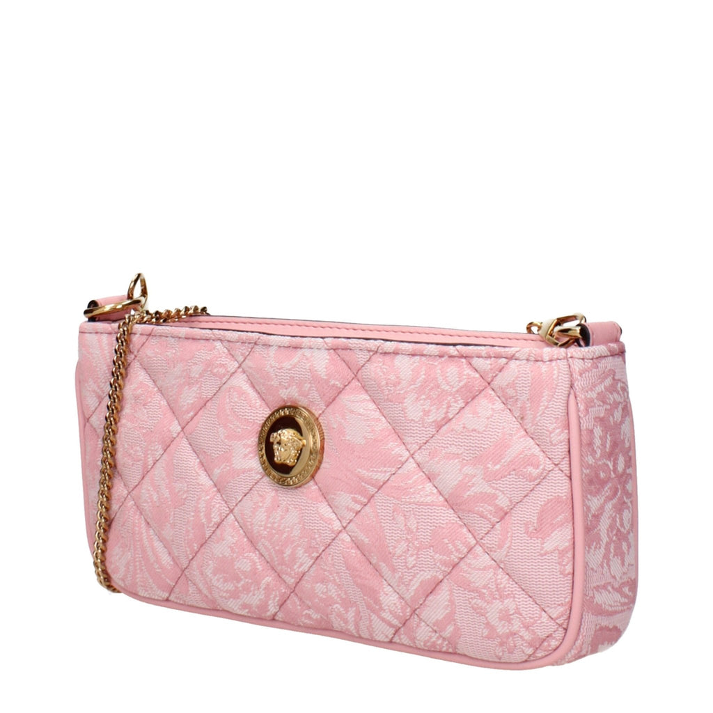 Versace Pink Fabric Crossbody Bags - Beyzy Store - Versace