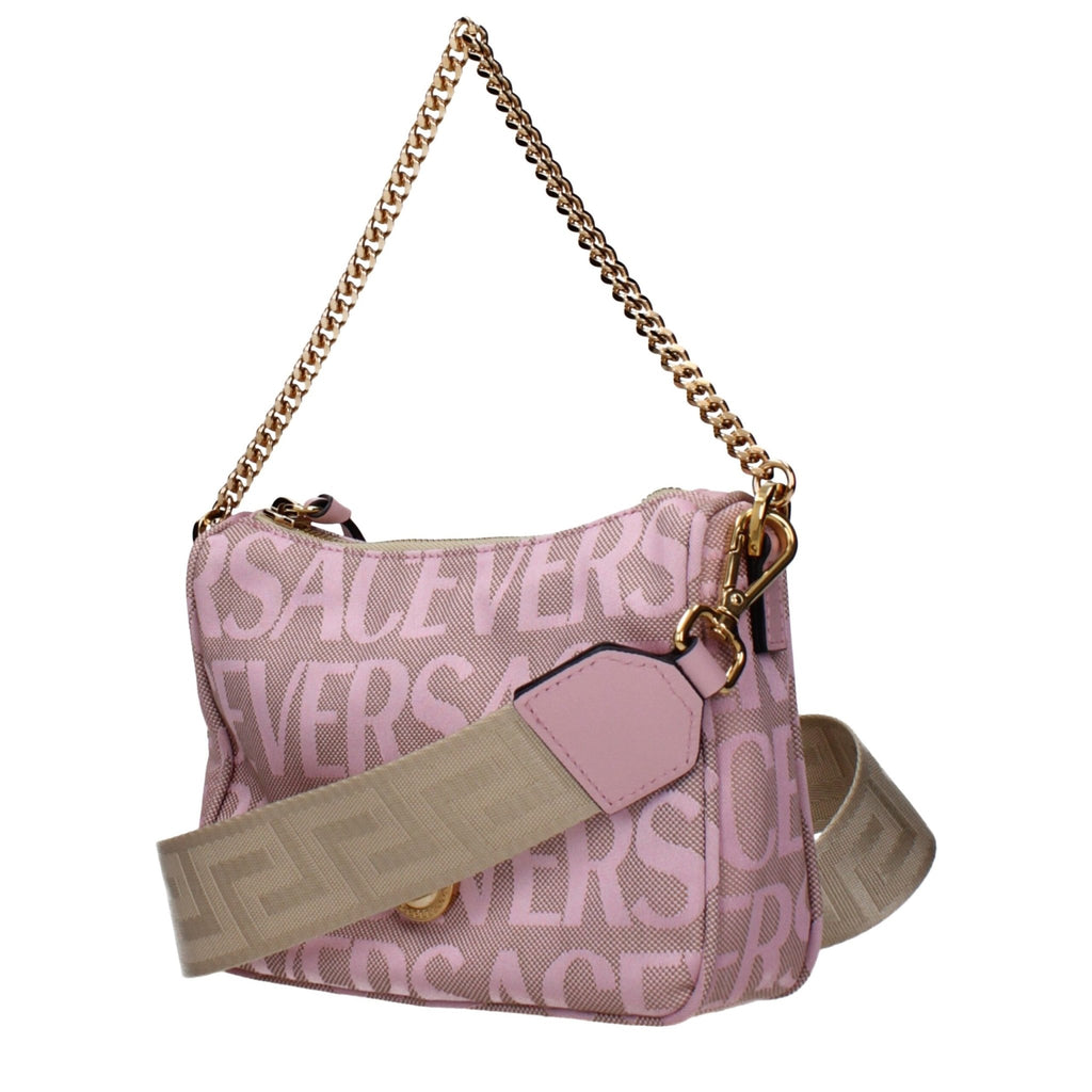 Versace Pink Fabric Handbag - Beyzy Store - Versace