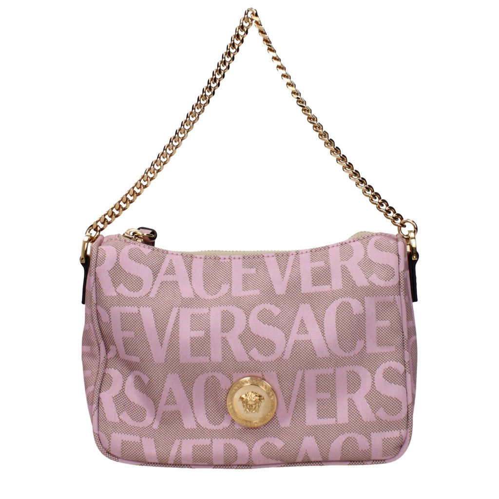 Versace Pink Fabric Handbag - Beyzy Store - Versace