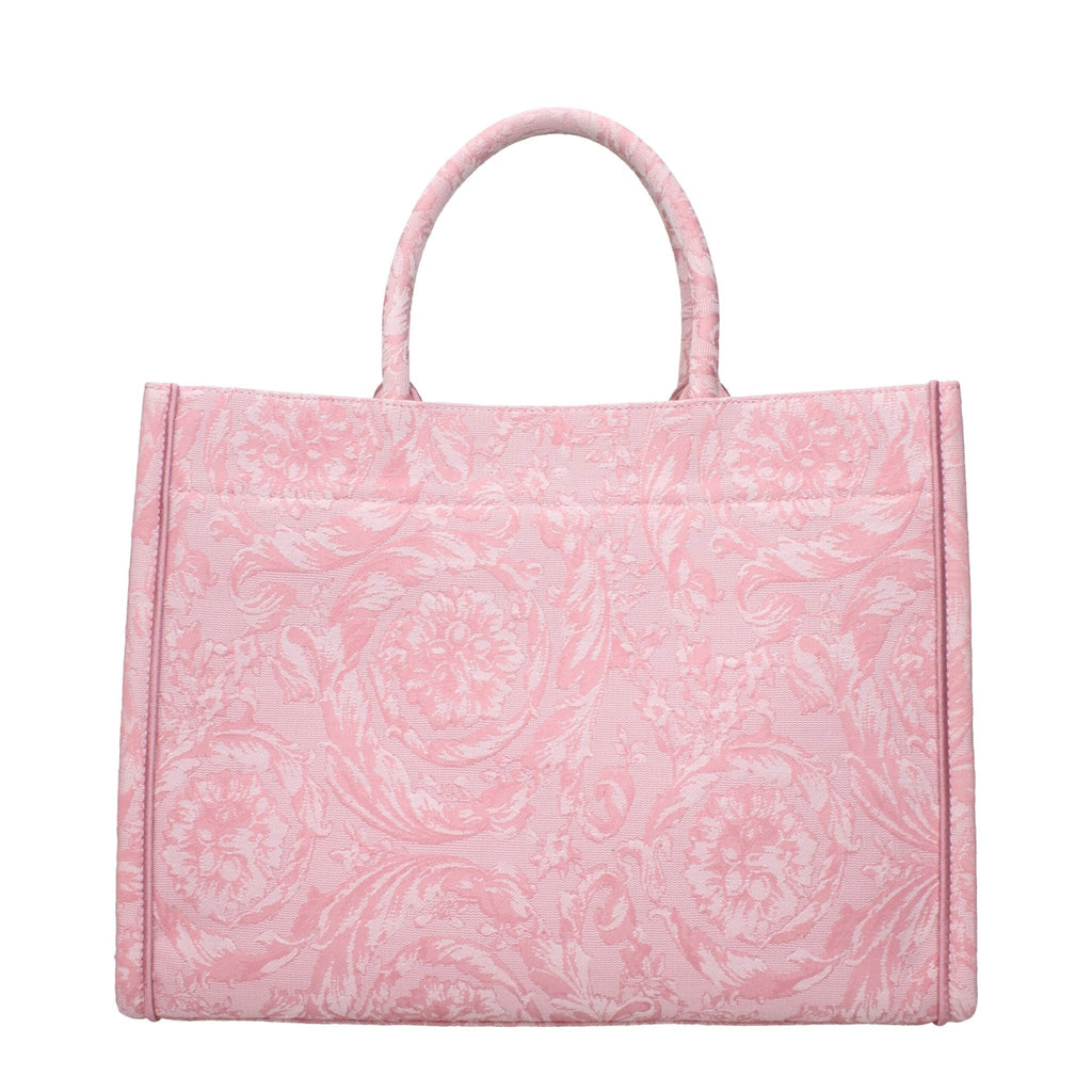 Versace Pink Fabric Handbags - Beyzy Store - Versace