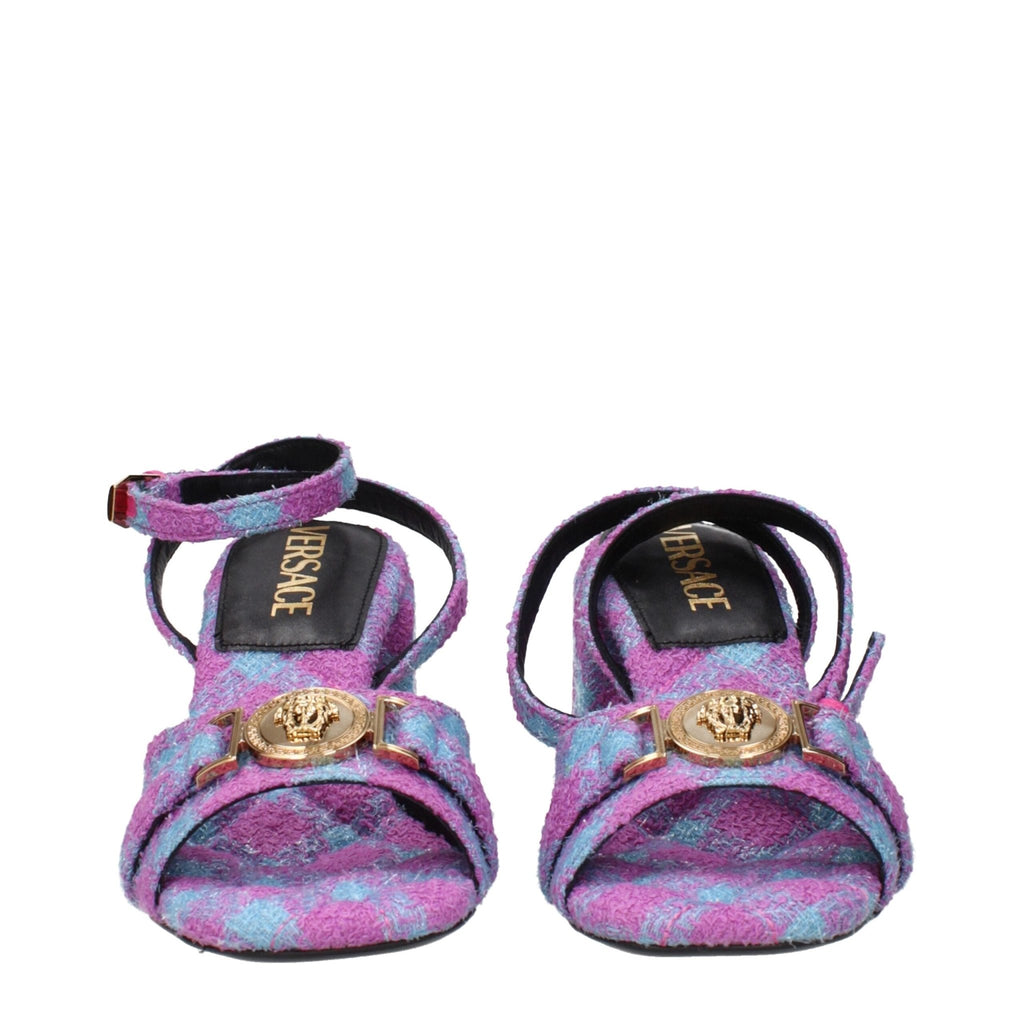 Versace Pink Fabric Sandals - Beyzy Store - Versace