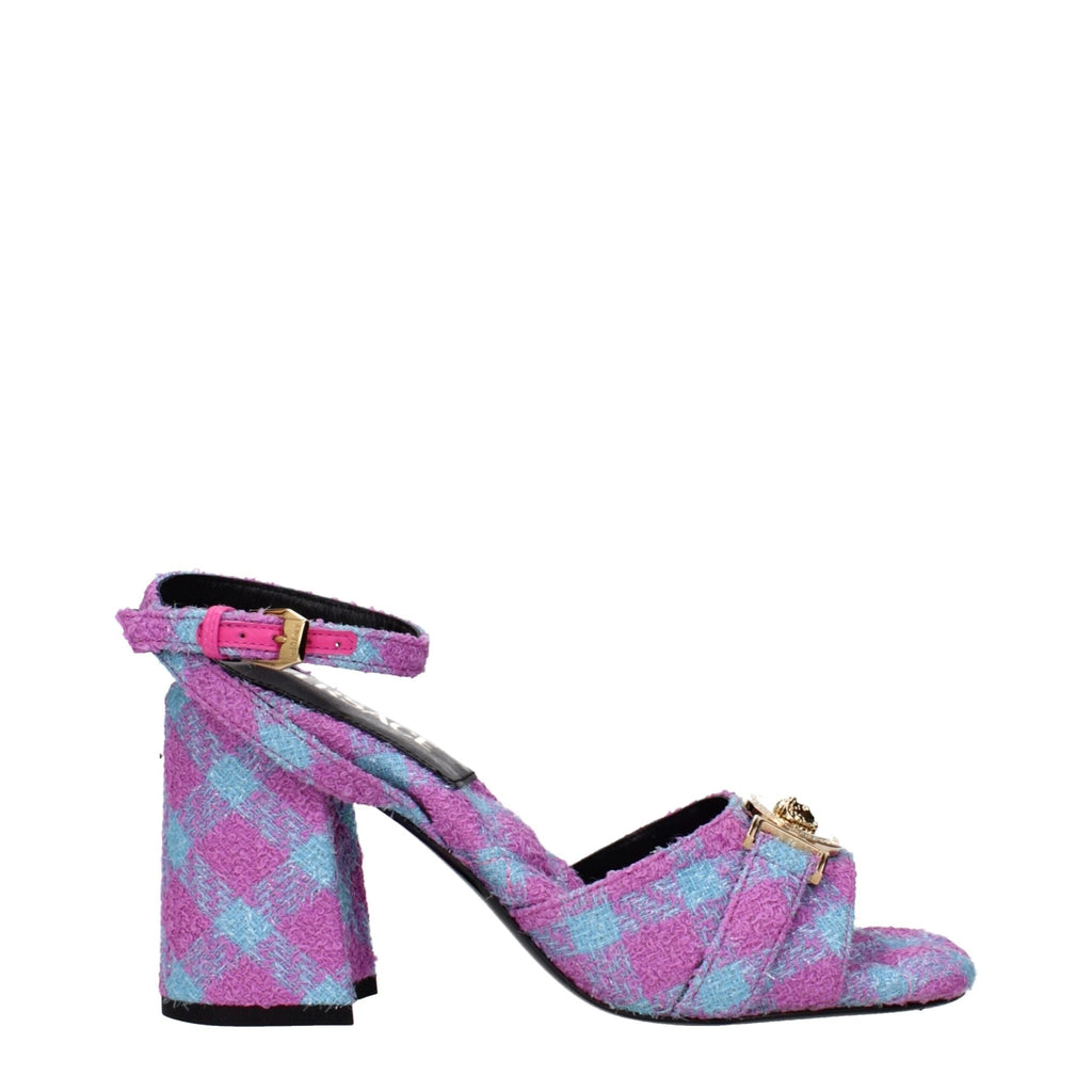 Versace Pink Fabric Sandals - Beyzy Store - Versace