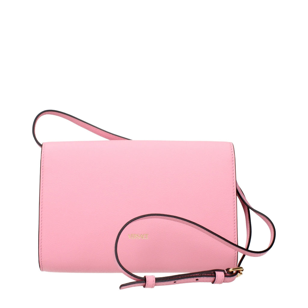 Versace Pink Leather Clutch Bags - Beyzy Store - Versace