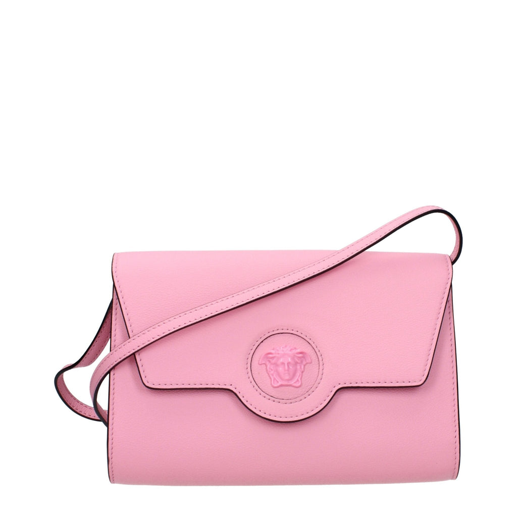 Versace Pink Leather Clutch Bags - Beyzy Store - Versace