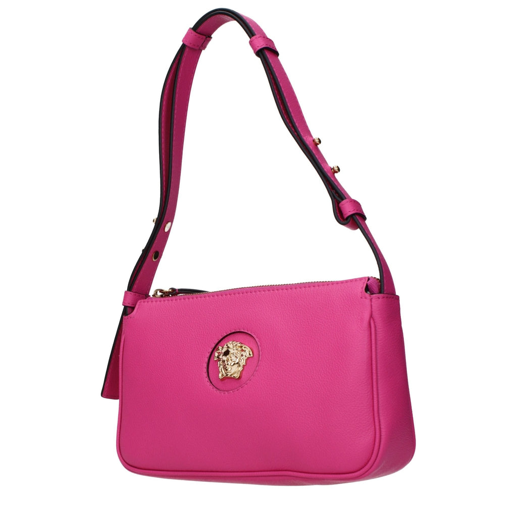 Versace Pink Leather Shoulder Bag - Beyzy Store - Versace