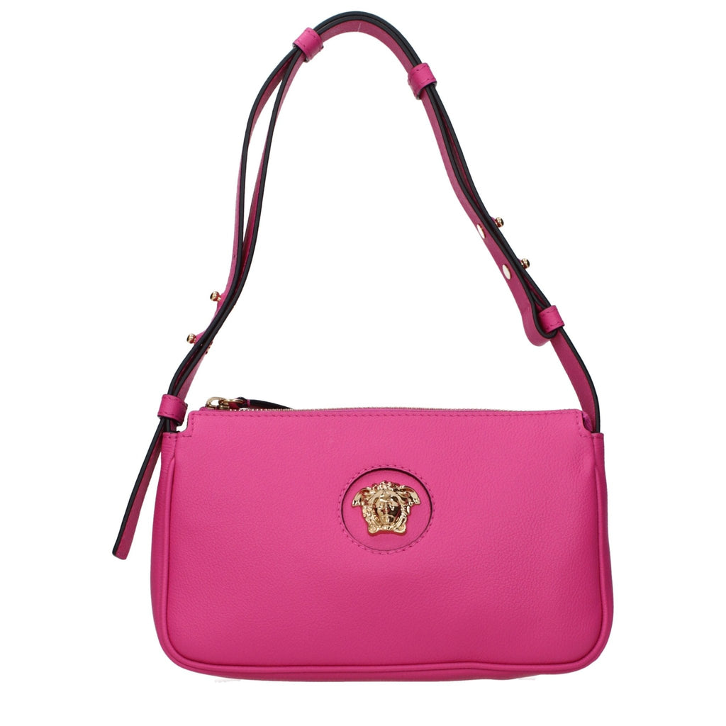 Versace Pink Leather Shoulder Bag - Beyzy Store - Versace