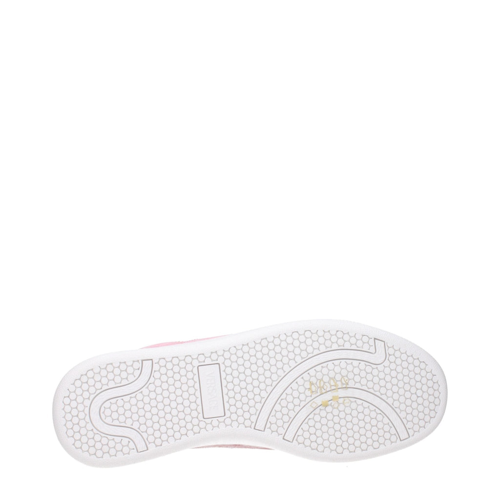 Versace Pink Leather Sneakers - Beyzy Store - Versace