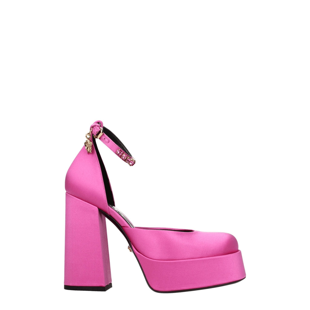 Versace Pink Satin Sandal - Beyzy Store - Versace