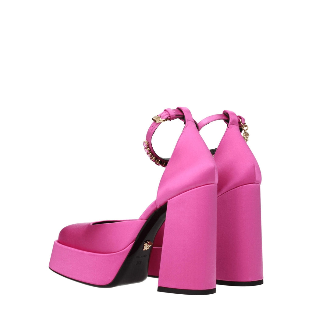 Versace Pink Satin Sandal - Beyzy Store - Versace