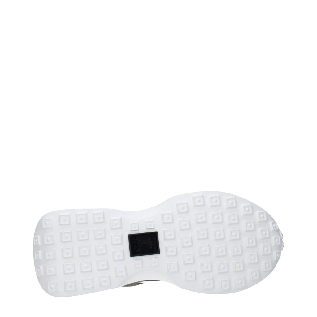 Versace White Fabric Sneakers - Beyzy Store - Versace