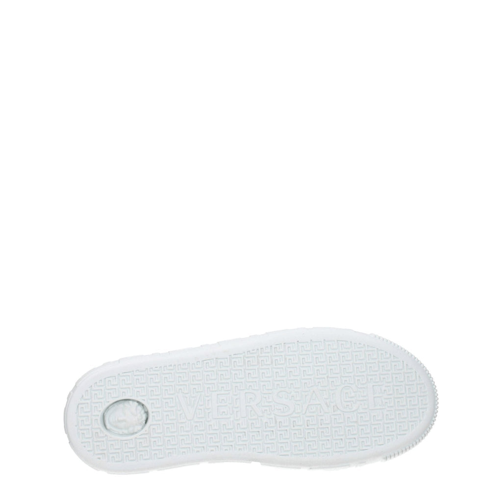 Versace White Leather Sneakers - Beyzy Store - Versace