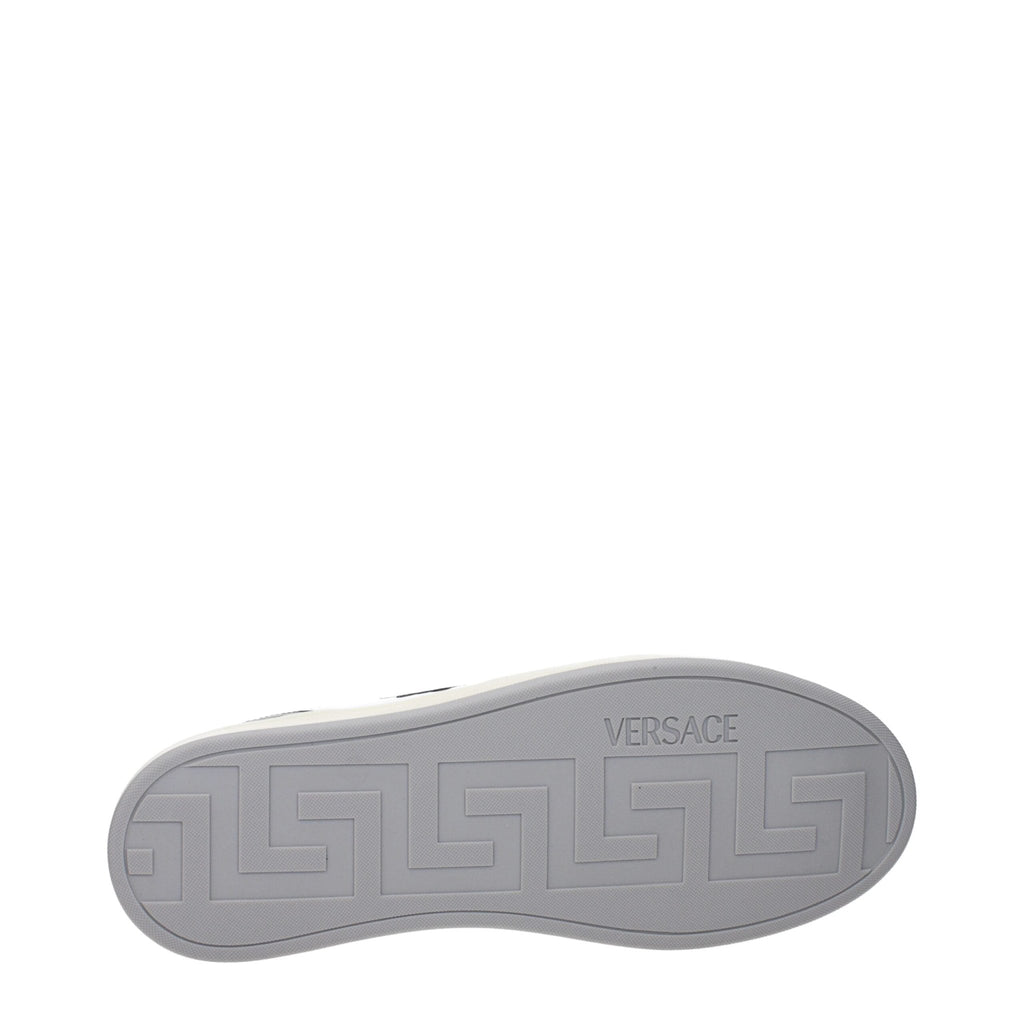 Versace White Leather Sneakers - Beyzy Store - Versace