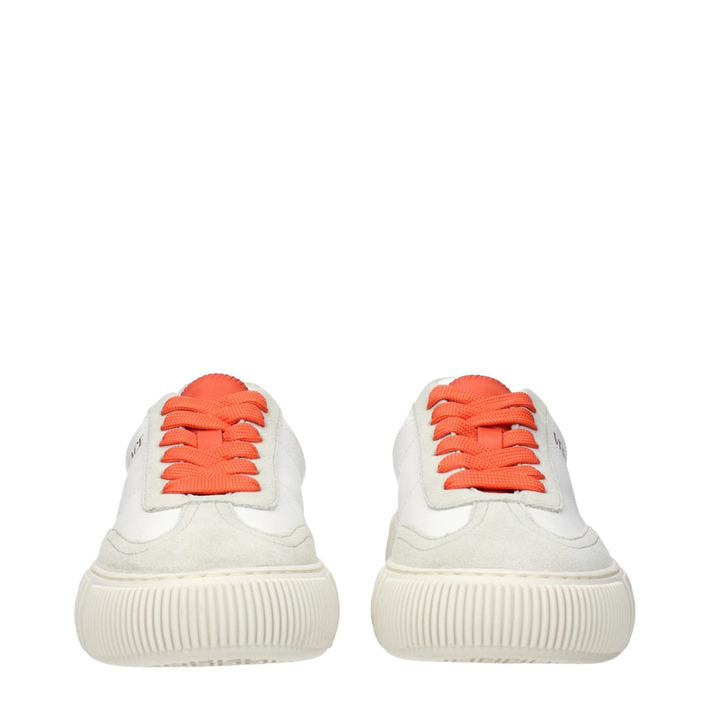 Versace White Leather Sneakers - Beyzy Store - Versace