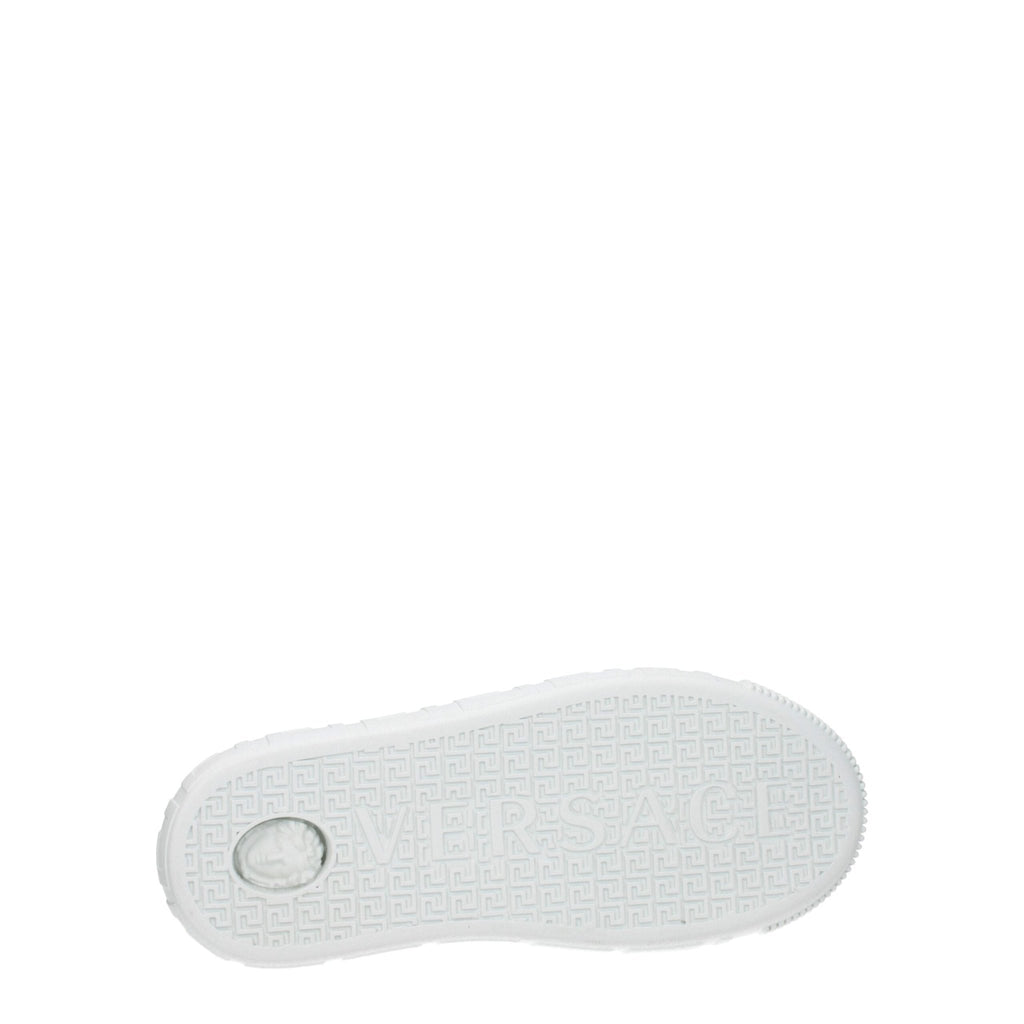 Versace White Leather Sneakers - Beyzy Store - Versace