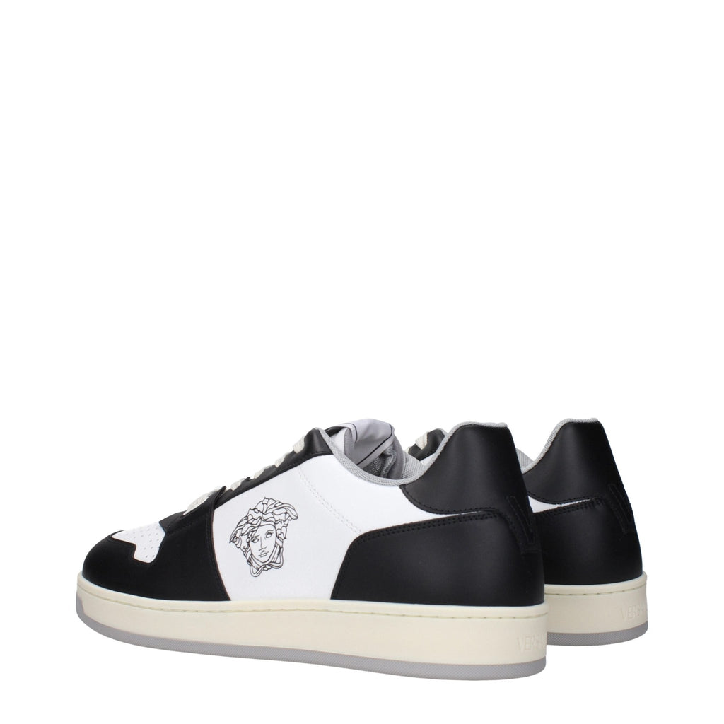 Versace White Leather Sneakers - Beyzy Store - Versace